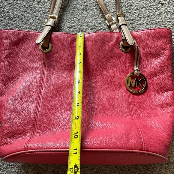 Michael Kors Raspberry Leather Tote - Picture 5 of 5